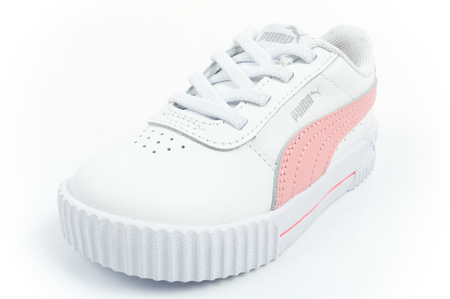 Pantofi sport Puma Carina L pentru copii, albi, confortabili și ușori