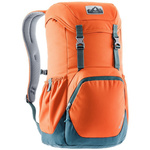 Rucsac sport Deuter Walker 20L pentru drumeții în oraș, portocaliu, spațios