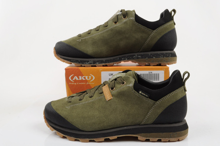 Pantofi de drumeție Aku Bellamont Gore-Tex pentru bărbați, durabili, verde deschis