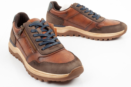 Pantofi sport Wrangler pentru bărbați, pantofi sport Wriv, pantofi casual, maro