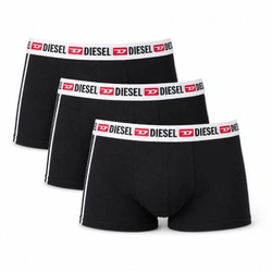 Boxeri Diesel Shawn pentru bărbați, pachet de 3, culoare neagră, din bumbac