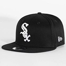 Șapcă Chicago New Era Sox Full-Cap, Neagră la Modă, Sportivă