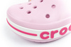 Sandale cu saboți Crocs Bayaband Clog [207019-6TG], roz.