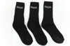 Kappa șosete lungi negre [34113IW 901] 3PAK