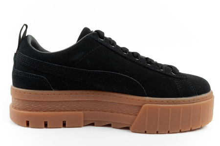 Pantofi sport Puma Mayze pentru femei, cu platformă, negri, din piele la modă