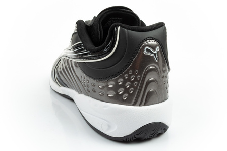 Pantofi sport Puma V-S2 Goalgetter pentru tineri, argintii la modă