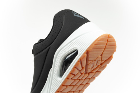 Pantofi sport de damă Skechers Uno-Stand On Air [73690/BLK], negri.