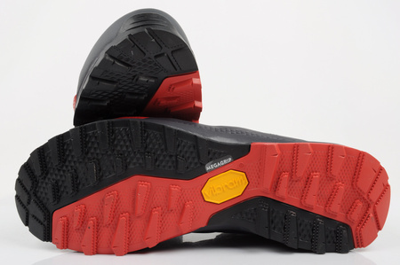 Ghete de drumeție Aku Rocket Gore-Tex pentru bărbați, gri/roșu