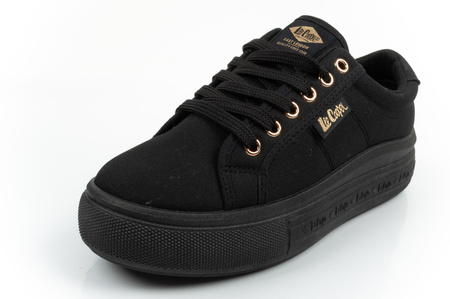Teniși Lee Cooper pentru femei, la modă, negri