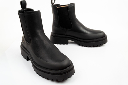 Pantofi de damă GAP Louise - Ghete negre, slip-on-uri la modă