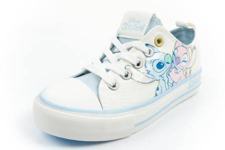 Pantofi sport pentru copii Leomil: Teniși Stitch, confortabili, ușori, albi