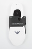 Șosete Emporio Armani Calza Micro-Foot, Bumbac Alb, Set 3