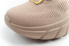 Pantofi sport confortabili Skechers Bobs B Flex SLIP-INS bej pentru femei