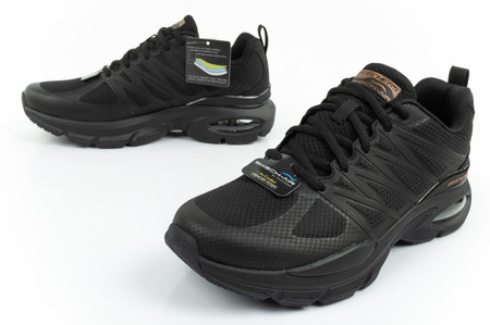 Pantofi sport pentru bărbați Skechers Air Ventura-Revell [232657/BBK], negri.
