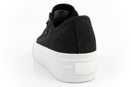 Teniși cu platformă Lee Cooper Canvas Lady [LCW-25-31-3439L], negri.
