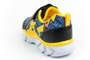 Pantofi sport pentru copii Leomil, adidași ușori Pokemon cu velcro, LED, negru și galben