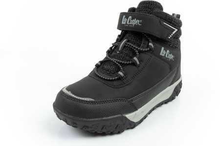 Ghete de zăpadă Lee Cooper pentru copii cu velcro și izolație, la modă