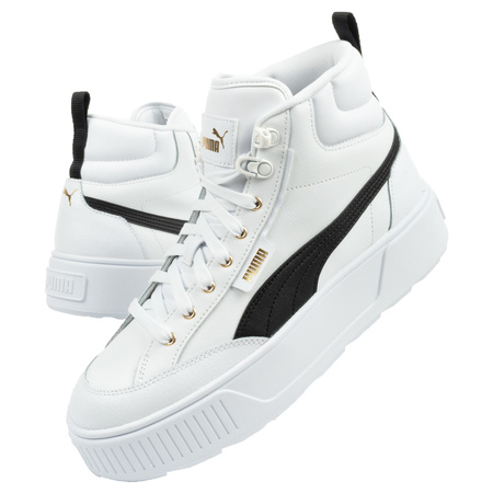 Pantofi sport de damă Puma Karmen Mid [385857 03], alb.