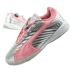 Pantofi sport Puma V-S2 Goalgetter pentru tineri, argintii la modă