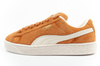 Pantofi sport Puma Suede XL Hairy din piele, maro la modă [397241 04]