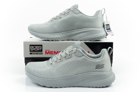 Teniși Skechers Bobs Squad Chaos pentru femei, ușori, gri la modă