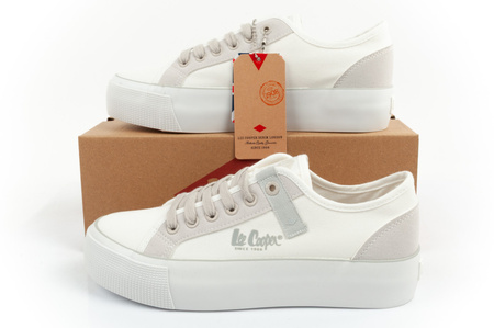 Teniși cu platformă Lee Cooper [LCW-25-31-3479L], albi.