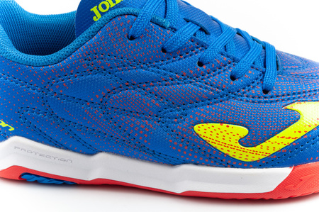 Ghete de fotbal de sală Joma Evolution JR 2605 pentru copii, albastre
