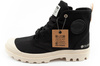 Teniși Palladium Pampa Zip High-Top pentru bărbați, negri