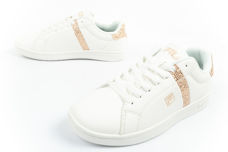 Pantofi sport Fila Crosscourt 2, model sport, confortabili, la modă, albi