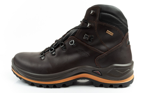 Ghete de drumeție din piele impermeabile Grisport Marrone pentru bărbați