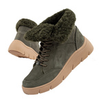 Pantofi sport dama Scholl Stelvio, botine [F302321020], izolati, verde.