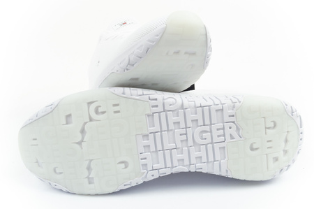 Pantofi sport Tommy Hilfiger Corporate pentru bărbați, albi, la modă