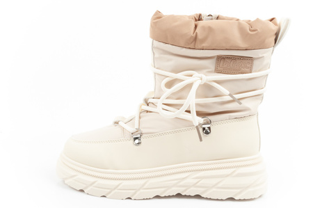 Pantofi de drumeție de iarnă Lee Cooper pentru femei, izolați, bej și crem