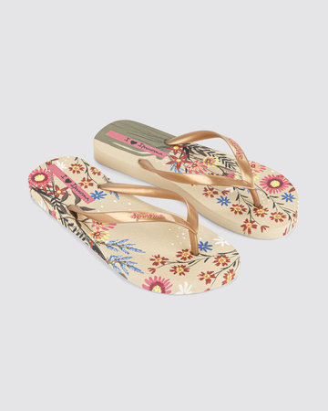 Flip-flops de damă tropicale Ipanema Verao [27197 BB268], bej.