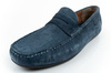 Pantofi Wrangler pentru bărbați, Mocasini Maifield Suede, Piele naturală, Bleumarin