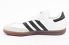 Teniși Adidas Samba, piele la modă, alb