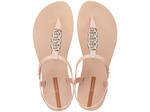 Sandale Ipanema Sandal Class pentru femei, bej deschis cu auriu