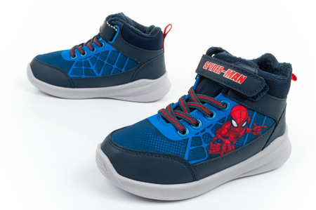 Botine de iarnă pentru copii [SP013228] Spiderman, albastre.