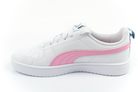 Pantofi sport Puma, adidasi copii Rickie, albi, la moda