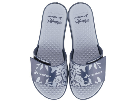 Șlapi de damă Rider Pool, albaștri, confortabili, la modă pentru plajă