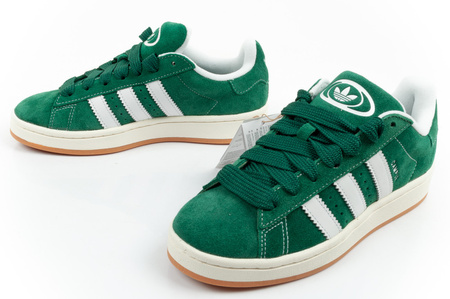 Teniși Adidas Campus 00s din piele pentru femei, verzi