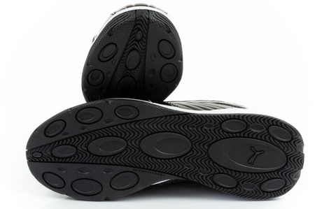 Pantofi sport Puma V-S2 Goalgetter pentru copii, argintii la modă