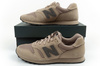 Pantofi sport New Balance 373 pentru bărbați, piele bej la modă