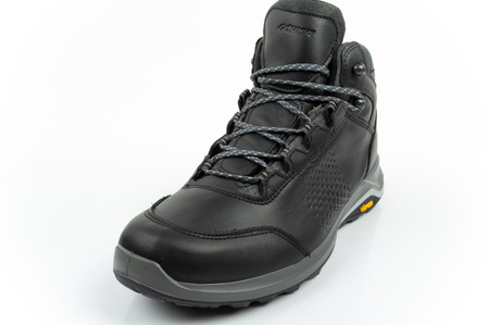 Ghete de drumeție din piele Grisport Nero Avon SPO-TEX pentru bărbați, negre