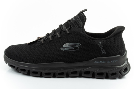 Pantofi sport Skechers Glide-Step pentru bărbați, negri, confortabili și ușori