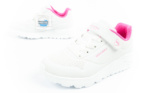 Pantofi sport Skechers Uno Lite pentru copii, albi