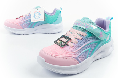 Pantofi sport Skechers Color Breeze LED pentru fete