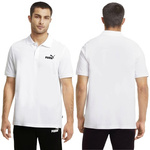 Cămașă polo sport Puma Ess Pique [586674 02] pentru bărbați, alb.