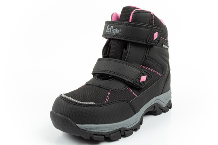 Ghete de zăpadă de iarnă pentru copii Lee Cooper, impermeabile și izolate, negre