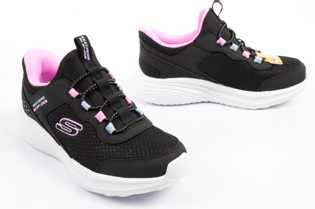 Pantofi sport Skechers Bounder Pro Slip-Ins pentru copii, negri